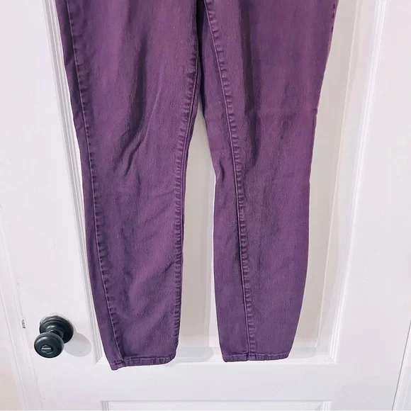 Paige Verdugo Ankle Jeans Purple Size 28 - Picture 3 of 8